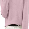 Cashmere Sweaters for Women Roundneck Long Sleeve Jumper Knitted Pullover Warm Sweatshirt