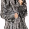 Womens  Fur Coat Winter Warm Fluffy Faux Fur Parka Jacket Thick Plus Size Outerwear Overcoat
